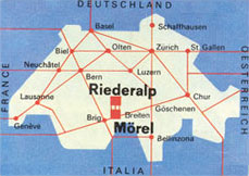 Kaartje Zwitserland